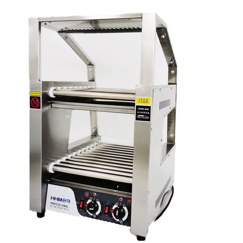 

Wholesale Industrial Giant Hotdog Warmer Grill Roller Machine