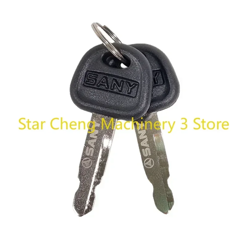 

New 5PCS/LOT Heavy Equipment Lgnition Key Sany SY75 60 85 135 215 245 Original General Open the Door Start Bulldozer Loader