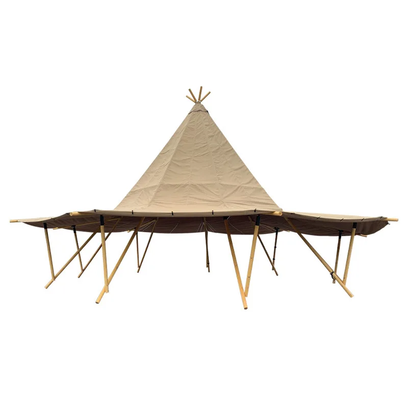 

large Indian tent, campground, bed and breakfast, outdoor, hotel