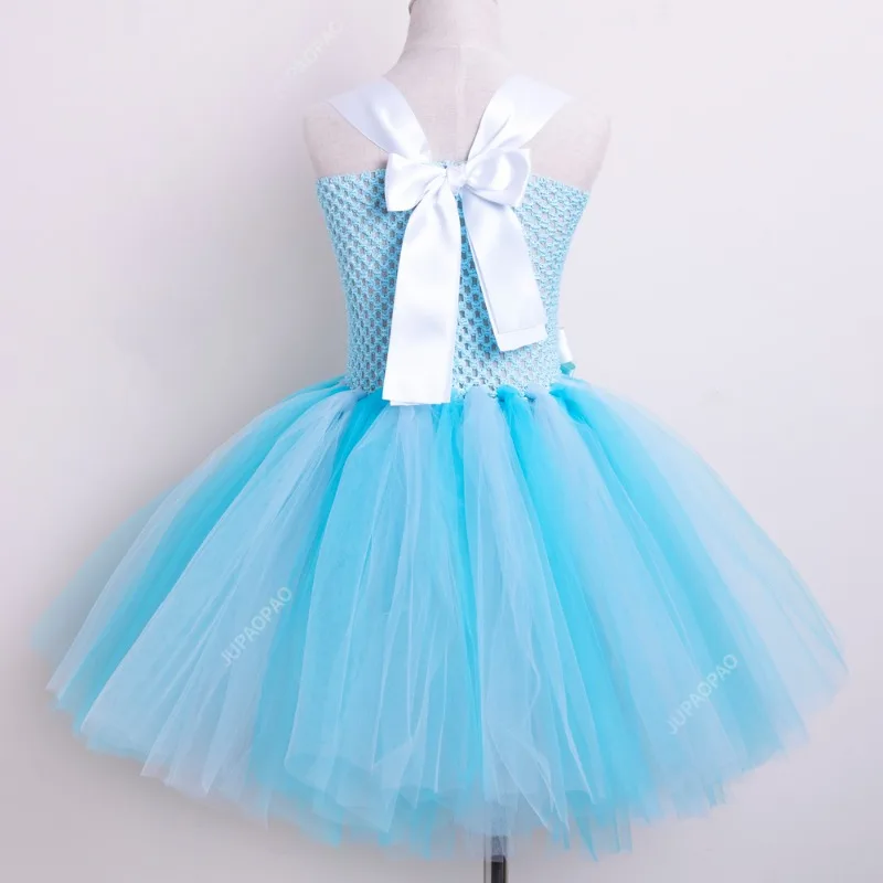 Mädchen Meerjungfrau Tutu Kleid Prinzessin Geburtstags feier Kleider für Mädchen Seestern Halloween Cosplay Kinder Meerjungfrau Kostüm 2-12y