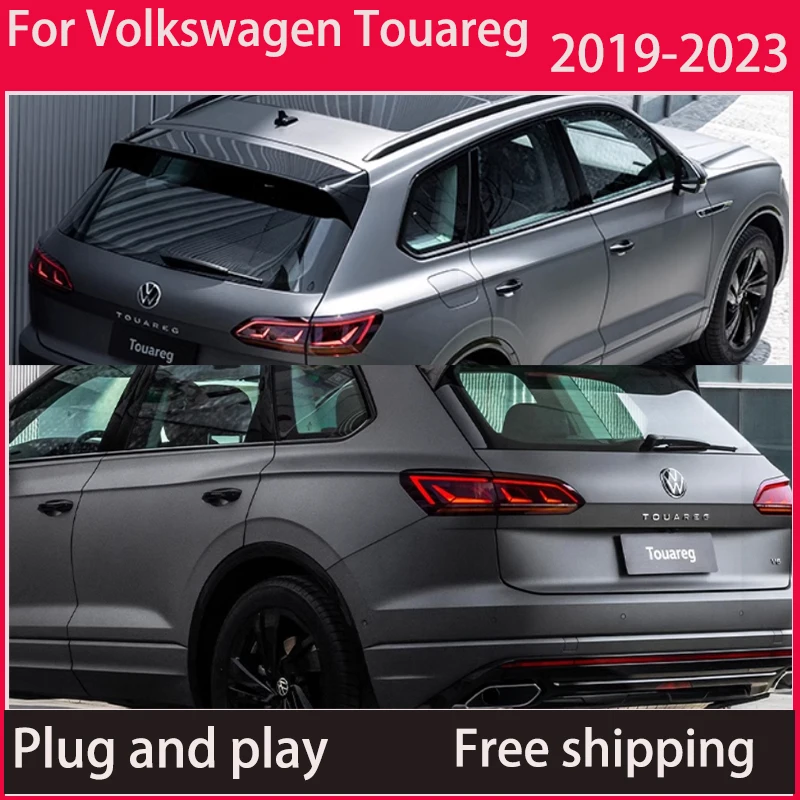 for Volkswagen Touareg LED taillights 2019-2023 Automotive styling DRL dynamic turn signal reverse lights Auto parts