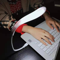 USB Direct Plug-In Portable Book Lamp Led Eye Protection Study Night Light Suitable For Computer Laptop Night Lighting Lamps