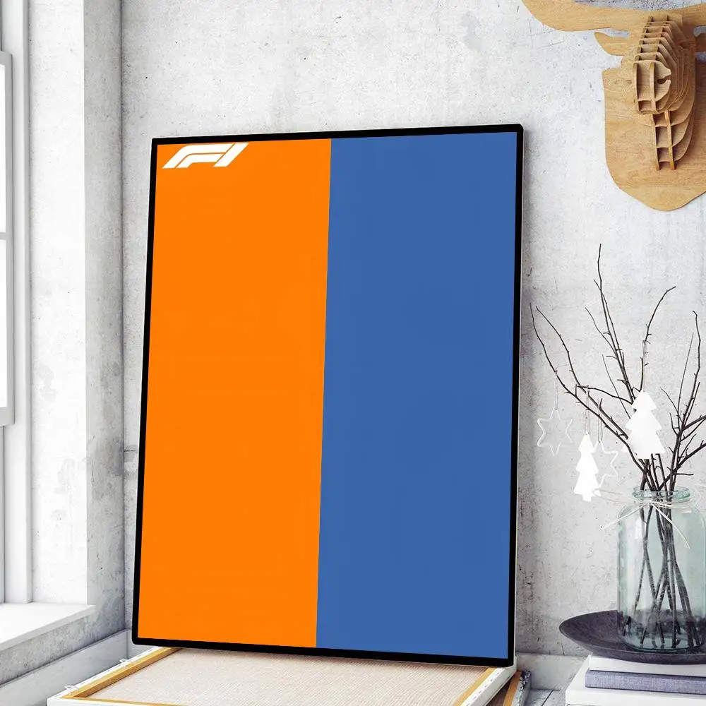 Moderne berühmte Rennwagen-Serie, Farbverlauf, minimalistisches Poster, Kunstdruck, Anime-Stil, Heimdekoration, ideales Geschenk, perfekte Raumdekoration – Detail 7