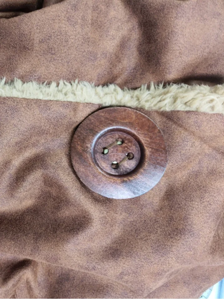 TIYIHAILEY Zimowe Damskie Długie Płaszcze do Połowy Łydki Odzież Wierzchnia Kurtka z Sztucznego Polaru Ciepła Gruba Damska Jednorzędowa z Kołnierzykiem Kolor S-3XL