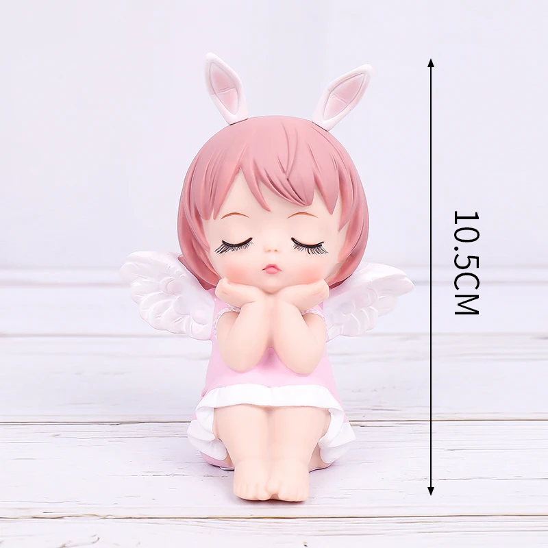 Baked Cake Decoration Annie Angel Baby Cute Girl Children's Happy