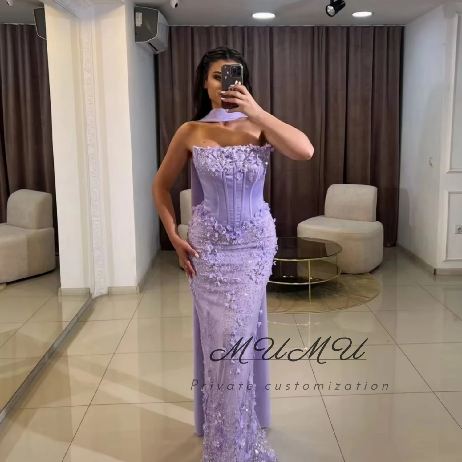 

MuMu Customized Luxurious Women's Evening Dresses for Special Occasions Платье На Выпускной Elegant Party Dresse Cocktail Dress