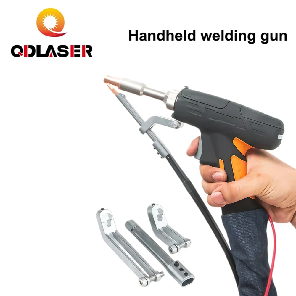 QDLASER Handheld Laser Welding Double Wire Feeding Guide Nozzle Copper Tip Adjustment Block AS Series for Welding Head