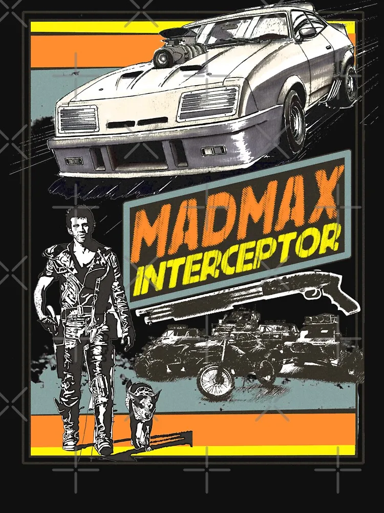 Футболка с перехватом Mad Max V8 Essential