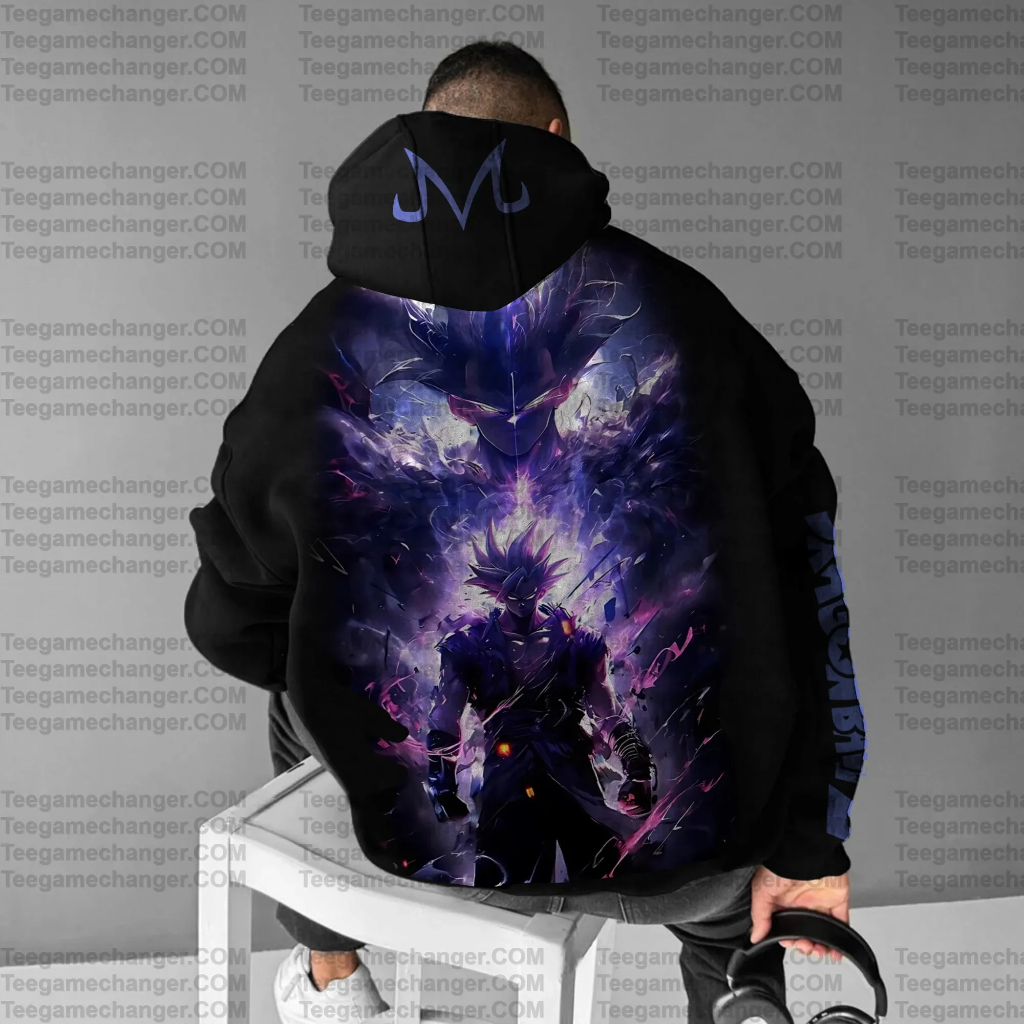 Dragon Ball Animation Joint 2025 Otoño/Invierno pulóver pantalones casuales de calle para hombres estilo Hip Hop suéter suelto para padres e hijos Top