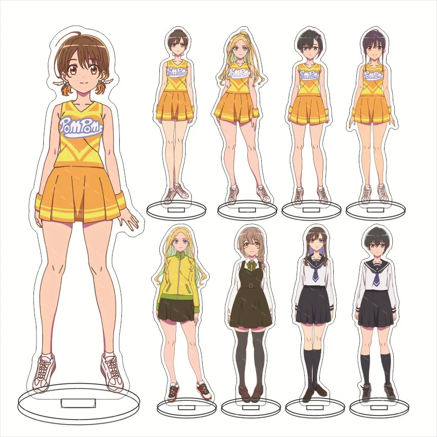 

It's My GO! Anime THE NEW GATE Anime Acrylic Stand Model Plate Decoration Desk Figure Display Friends Gift Cartoon Peripheral