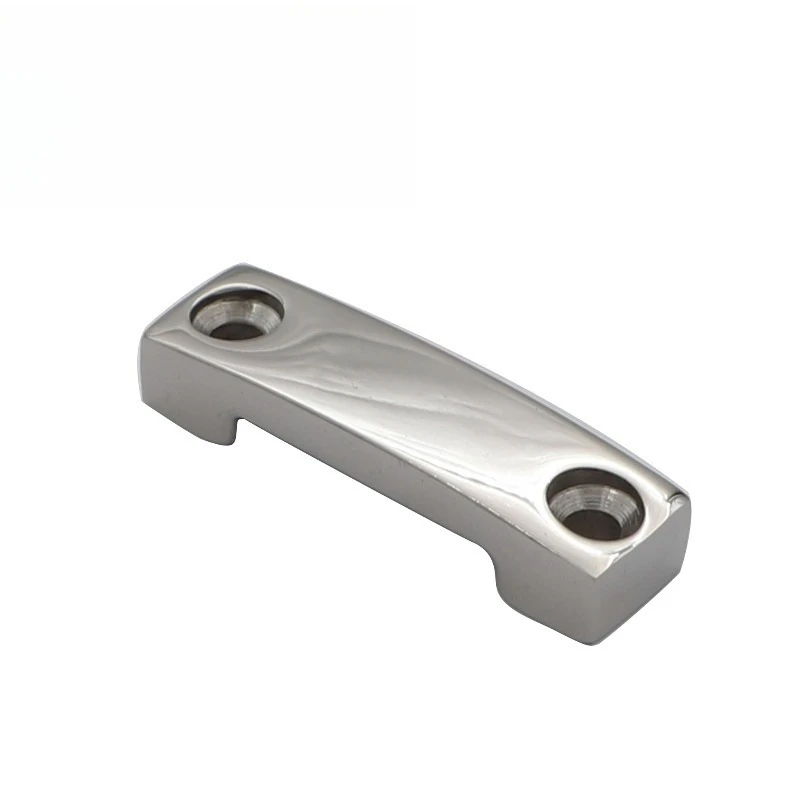 Stainless steel 304 316 webbing pressing plate, marine bridge connector, marine accessories webbing buckle plate, pressing plate