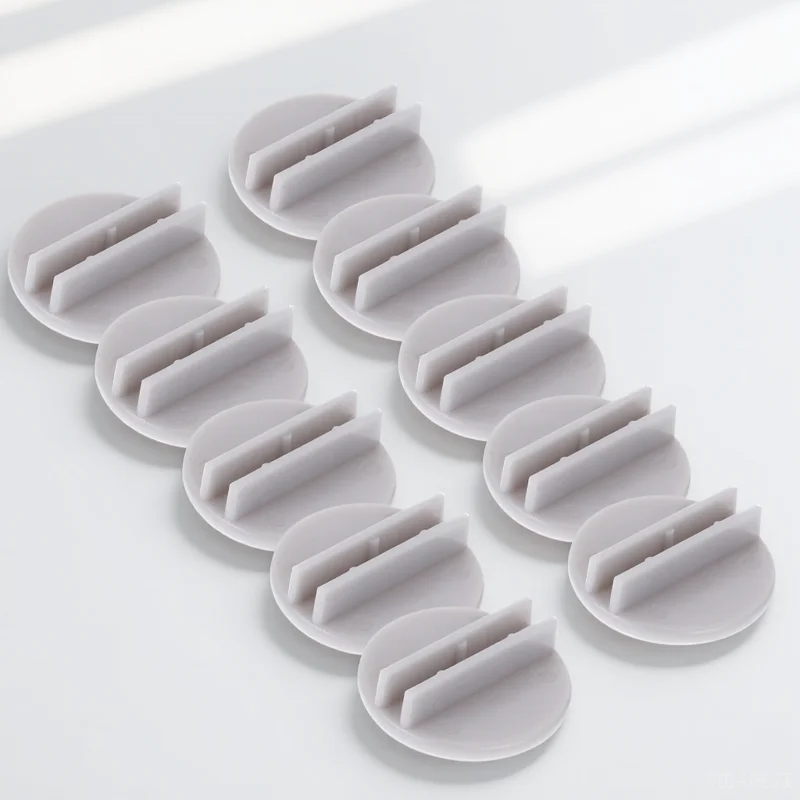

15pcs Holders Business Card Stands Plastic Card Organizers For Office Home Board Business Cards Display Storage Rack Stand