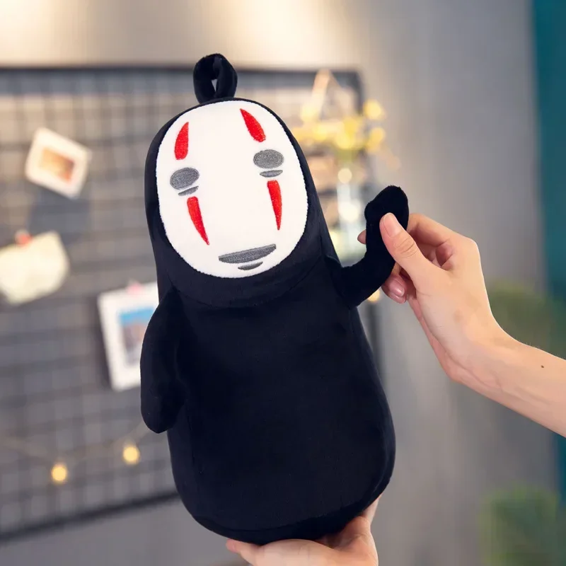 

30cm Spirited Away No Face Man Plush Doll Animation Peripheral Toys Room Decorations Children's Holiday Gifts