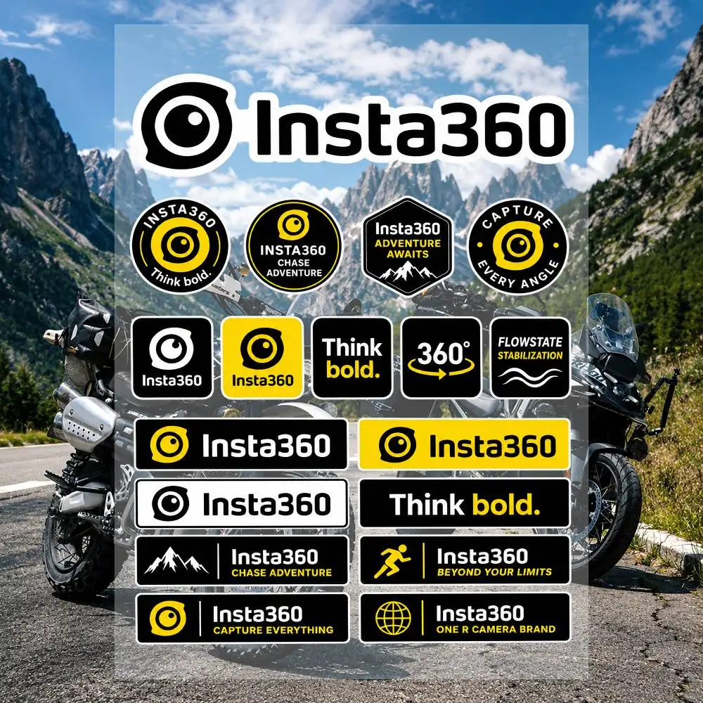A-I-Insta-A 3-360 Streetwear Brand Stickers Set Waterproof Vinyl Decals For Laptop Helmet Skateboard Motorcycle Car Phone Case