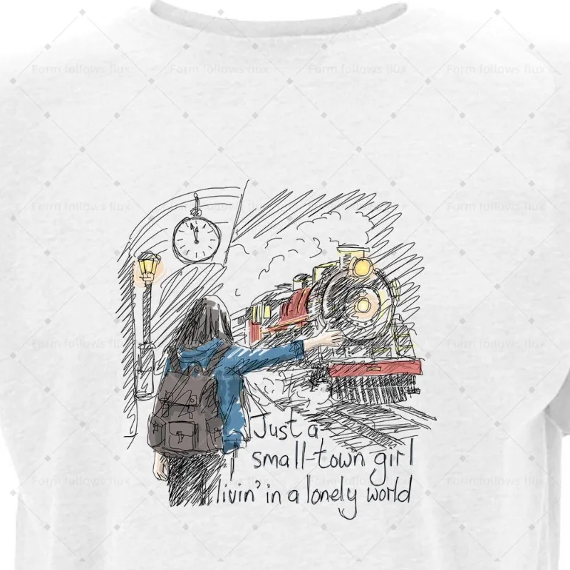 

2026 men T-Shirt Hoodie Hand Drawn Comic style Don’t Stop Believin’ – Journey Opening Lines Rock Unisex S-6XL Plus Size Friendly