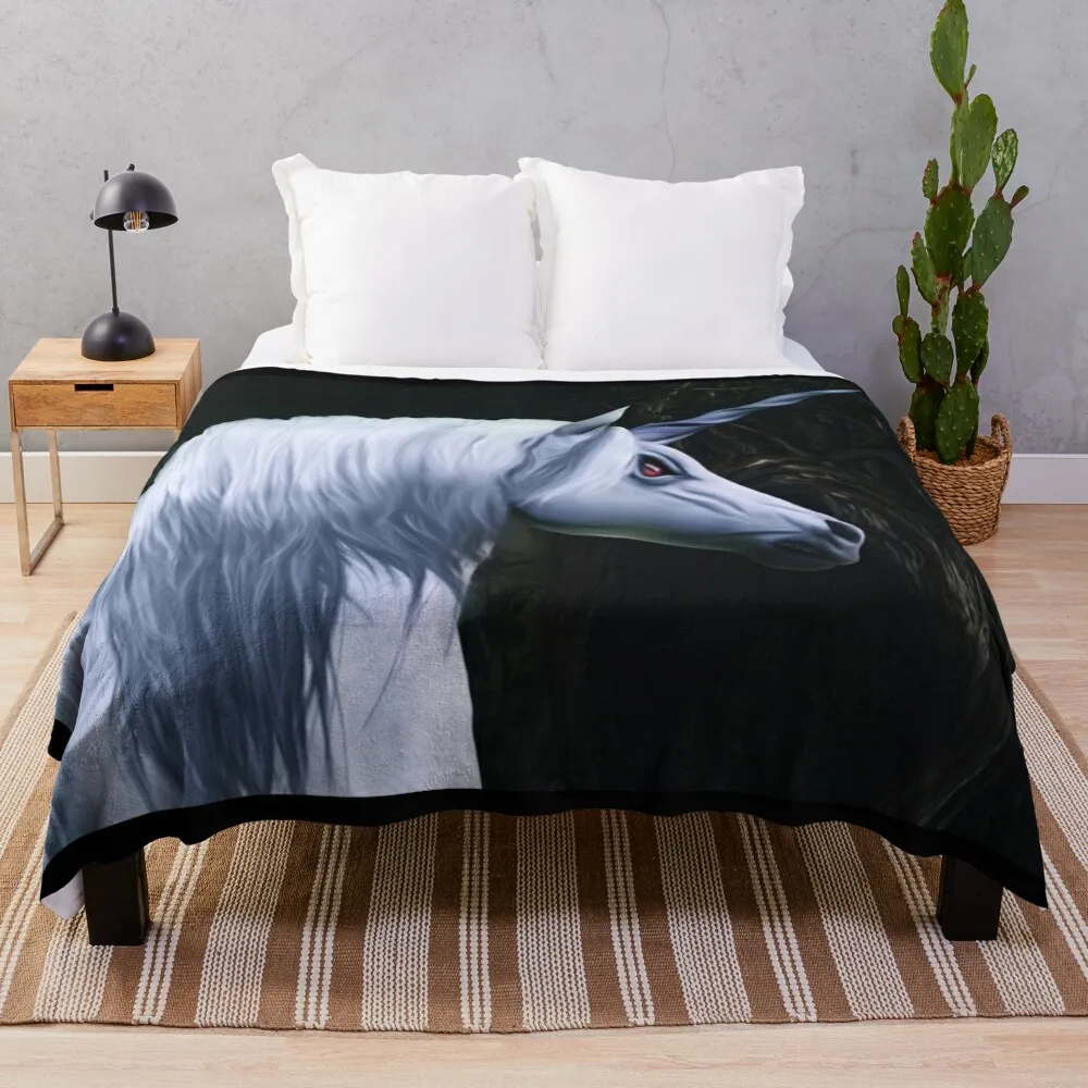 

Angry unicorns - B99 Throw Blanket Hairy Blanket Soft Plush Plaid Tourist Blanket