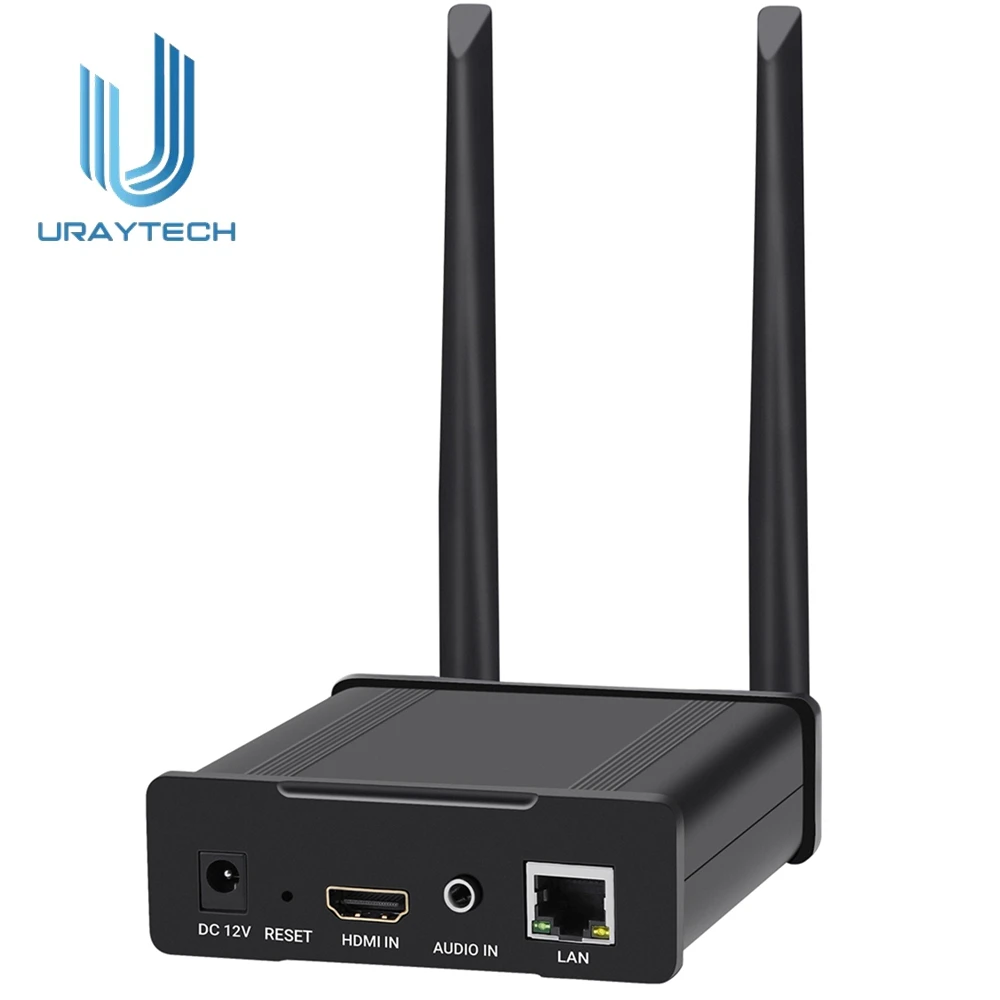 FHD H.265 HEVC H.264 MPEG4 HDMI Wireless Encoder HDMI to IP SRT NDI Wifi Video Encoder for Live Streaming