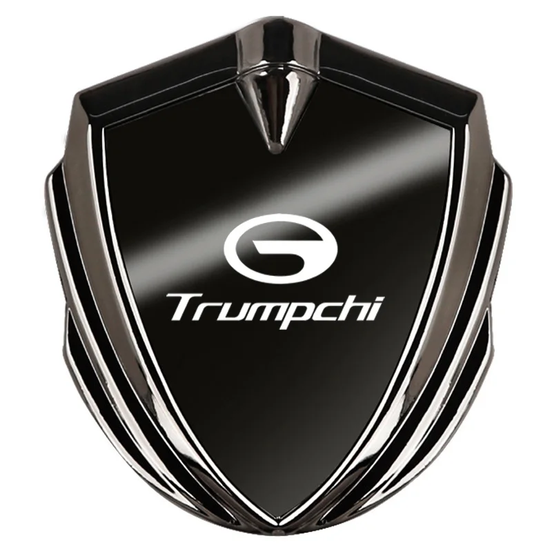 For GAC Trumpchi GS4 Plus GS8 GS3 GA5 M8 M6 PRO EMPOW55 EMKOO interior Accessories Car Body Metal Shield 3D Emblem Sticker Badge view 2