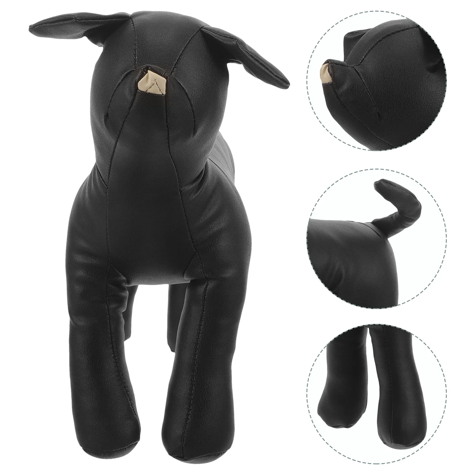 

PU Dog Mannequin Prop Smooth Texture Excellent Durability Perfect Tool for Pet Outfit Showcase Dog Mannequin