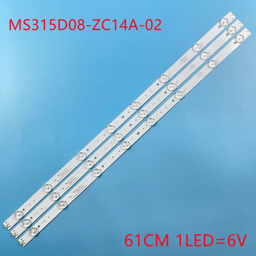 LED strip for MS315D08-ZC14A-02 4C-LB320T-MS4 MS5 Thomson 32HA3103 32HA3113 Daewoo L32R640CTE H32B380B H32B3803 H32B3813 LED3204