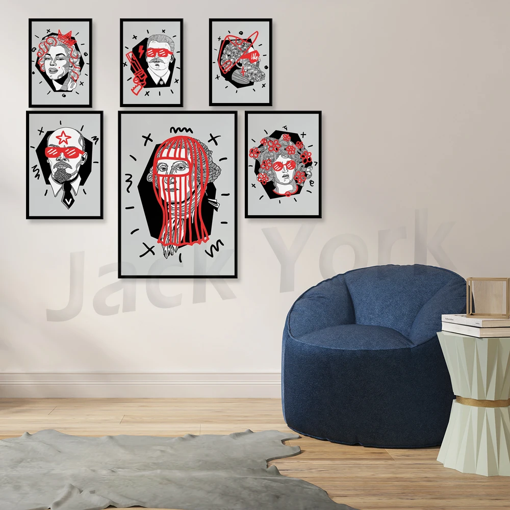 النحت، فن النحت الحديث، ملصق النحت، ديكور جدران المنزل، هدية للمنزل، فن الحائط، فن النحت #4