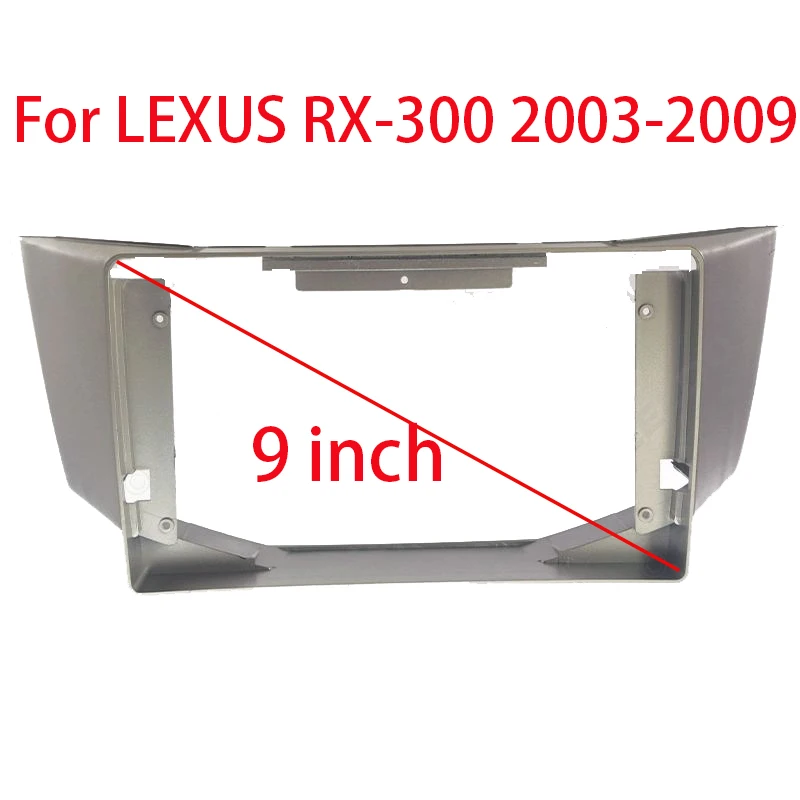 For Toyota Harrier 2003-2012 LEXUS RX-300 2003-2009 Radio Car Android MP5 Player Panel Frame