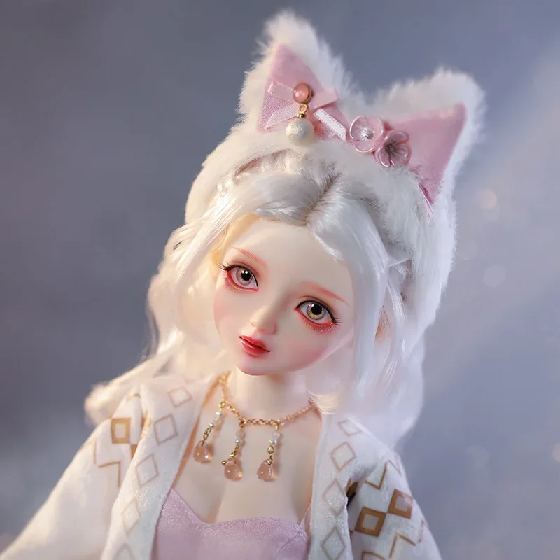 Bjd 4 Points High-grade Resin Tarlysd New Japanese Style Cat Ear Doll Birthday Gift 45cm dolls