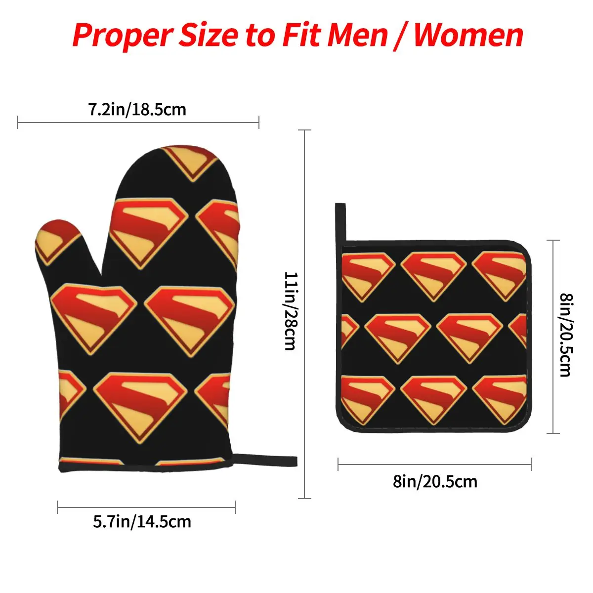 Legacy Oven Mitts and Pot Holder Sets of 4 for Baking Kitchen Cooking Grilling Resistant Non-Slip Gloves