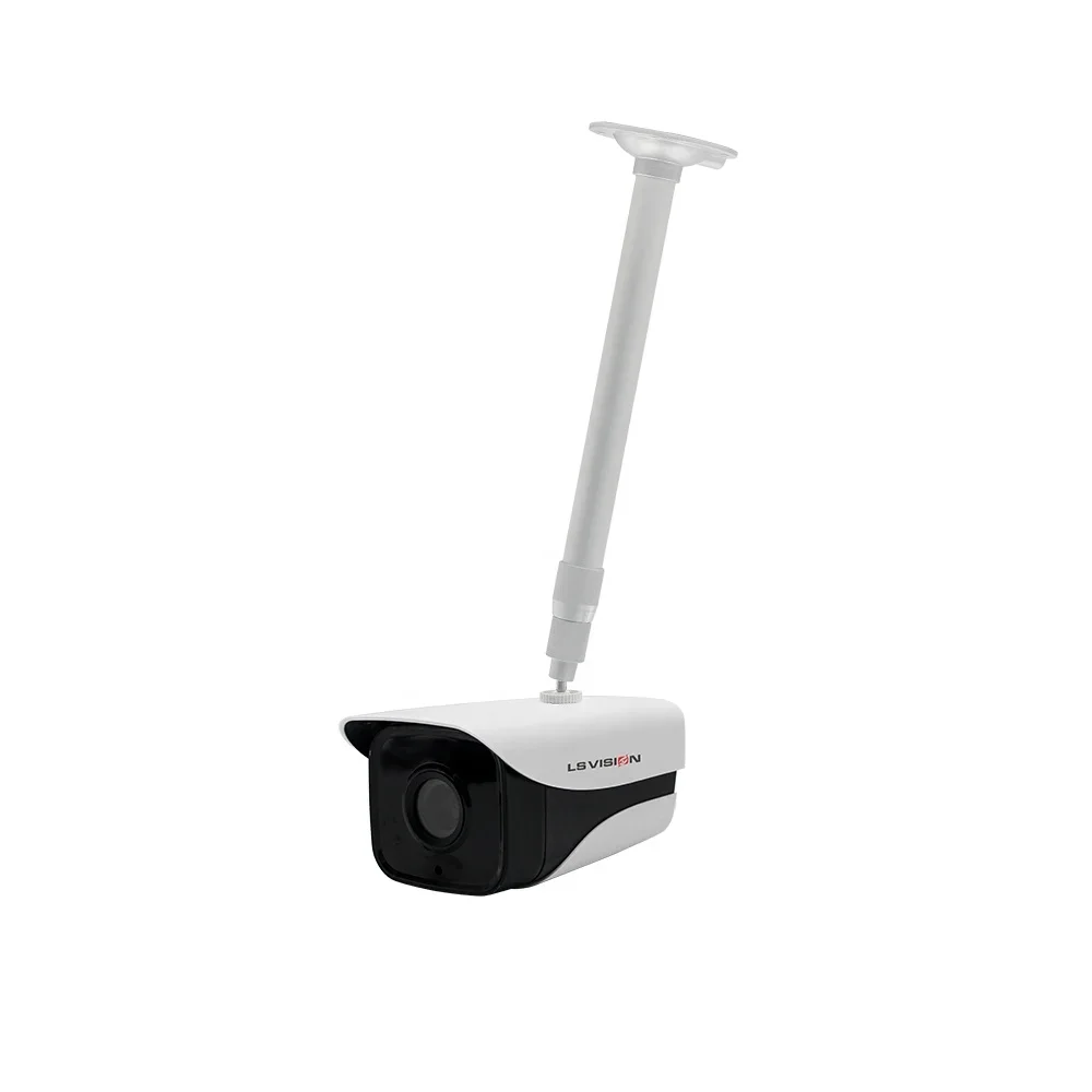 LS VISION H.265+ POE P2P Super WDR Kunstmatige intelligentie AI 3D Gezichtstracking Automatische herkenning IP Bullet Camera Alarmsysteem