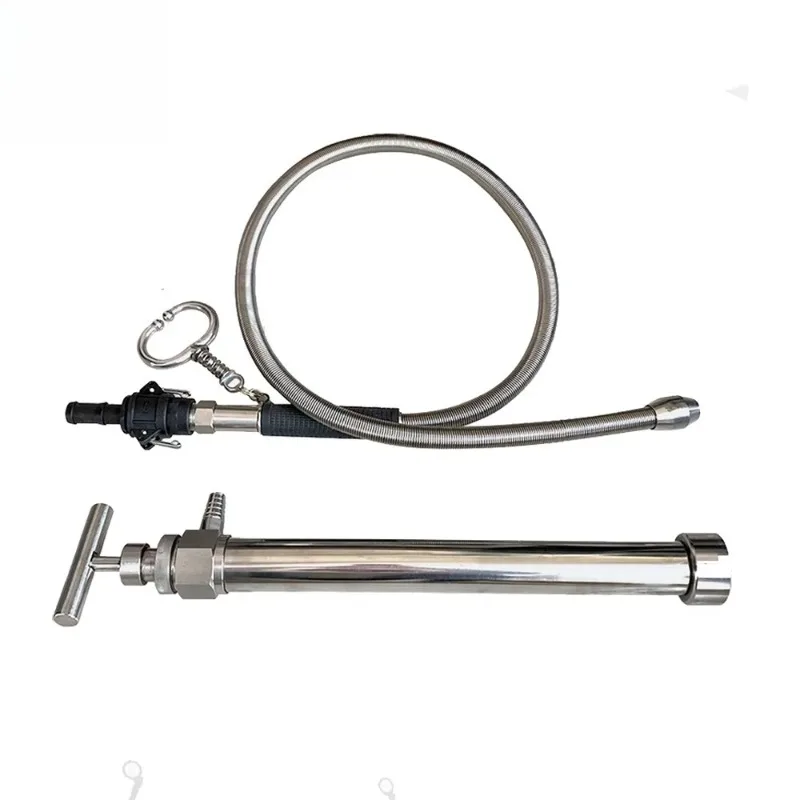 Farm management cattle stomach stainless steel material fluid quantitative infusion feeder