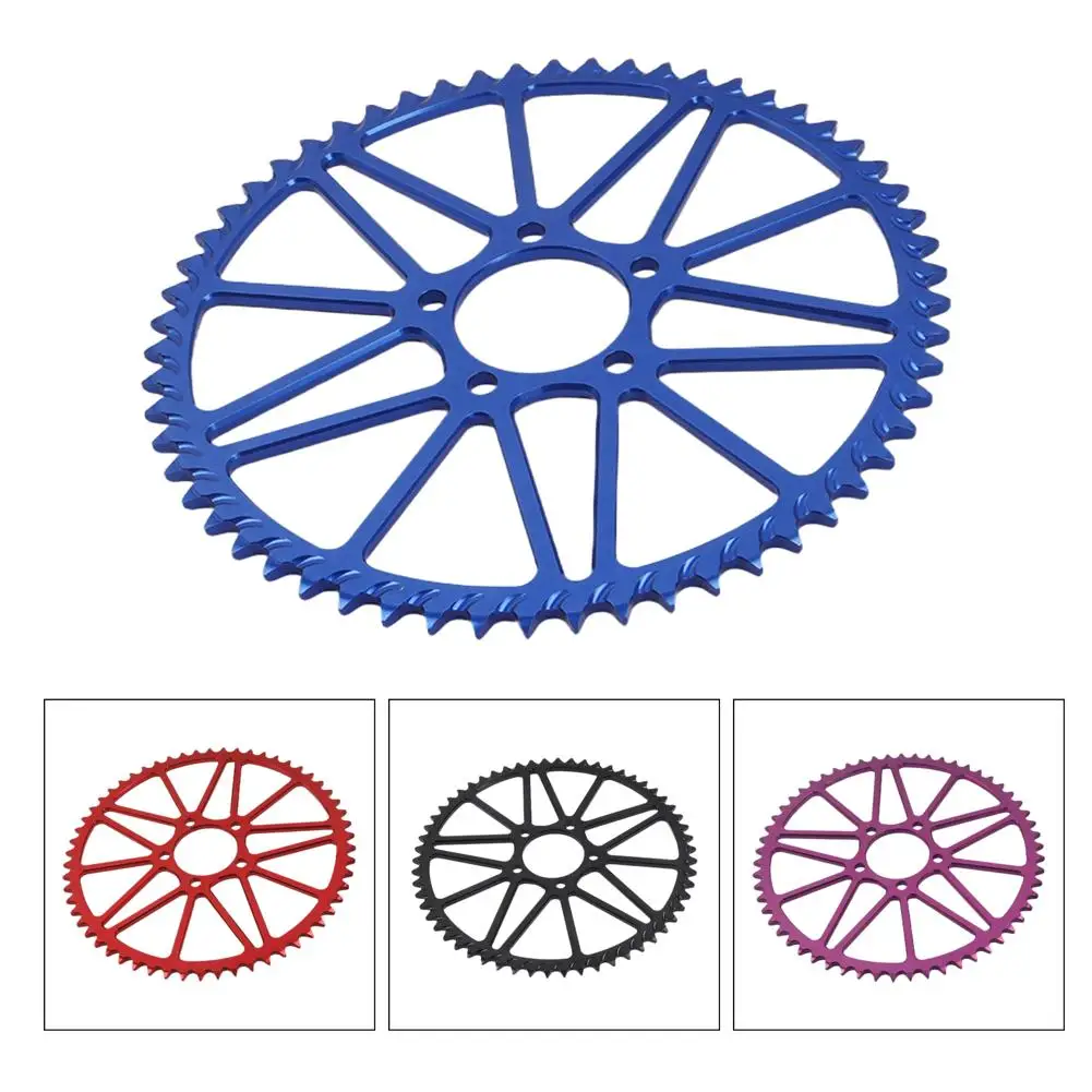 Aluminum 58 Tooth Rear Sprocket For Surron For Light Bee SX For Segway X160 X260 Bike Upgrade Part For Custom Color Chainring