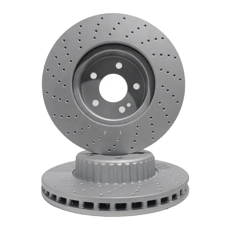 Wholesaler Auto Sport Part Drilled Vented Brake Disc for Mercedes Benz