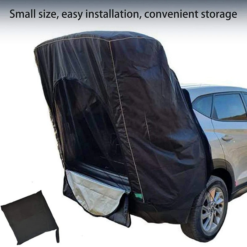 Trunk Tent Waterproof Universal Self-Driving Car Tabernacle Car Tail Extension Tent For SUV Models Camping Tent