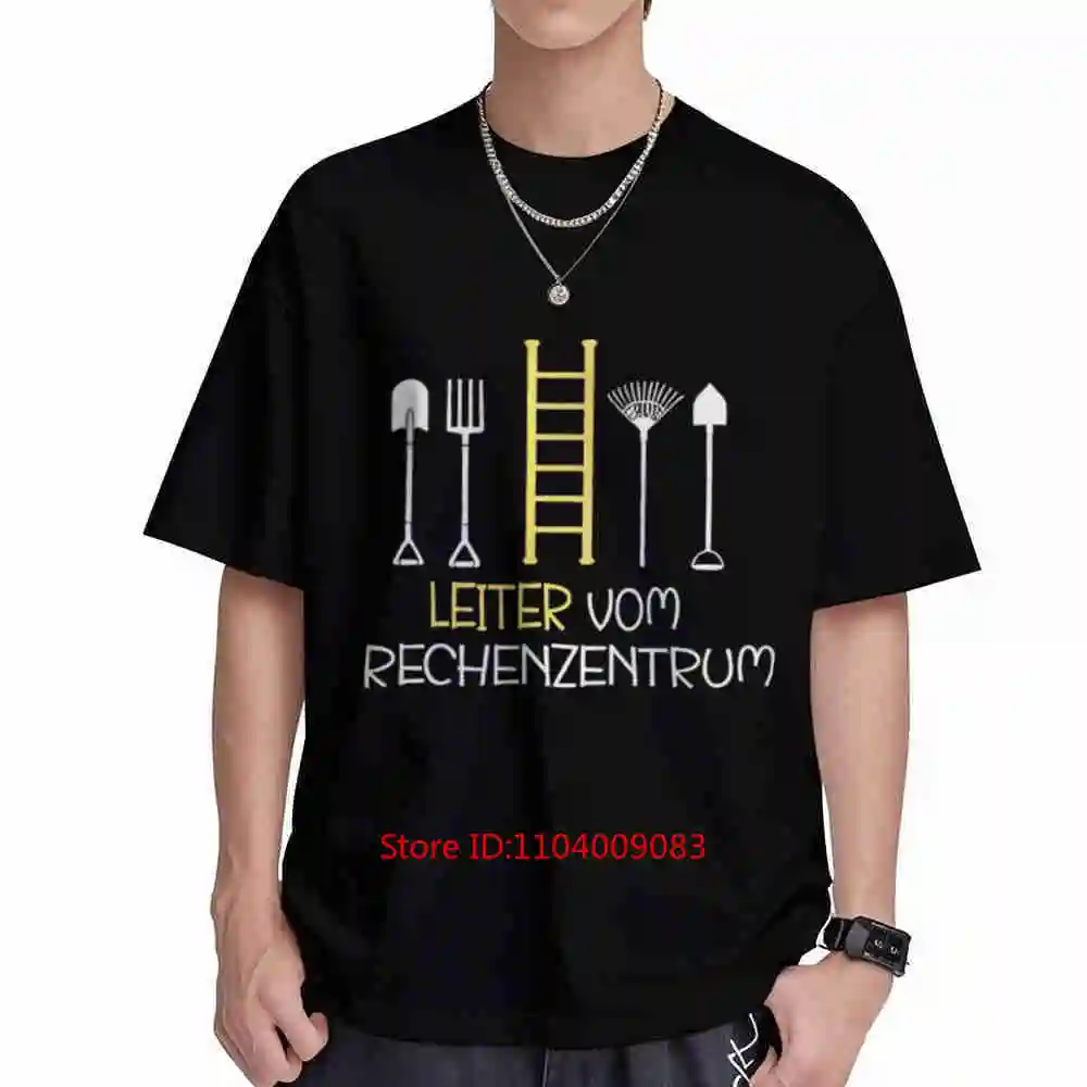 Yellow Ladder Logo Data Center Short Sleeve Tee 100% Cotton T-Shirt