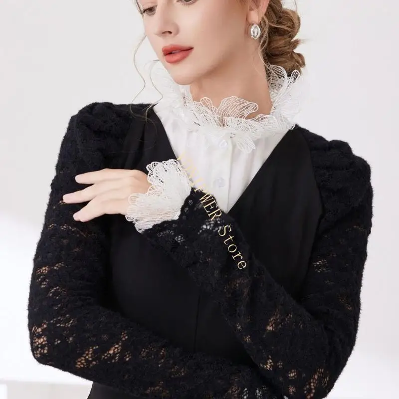 Lace False Collar W… - image