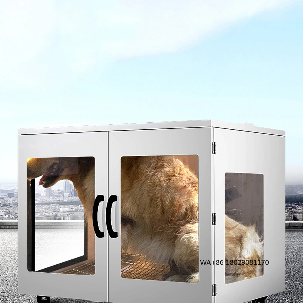 Plastic Machine Box for Small Animal Grooming Handheld Automatic Smart Blow Pet Hair Dryer for Dogs and Cats