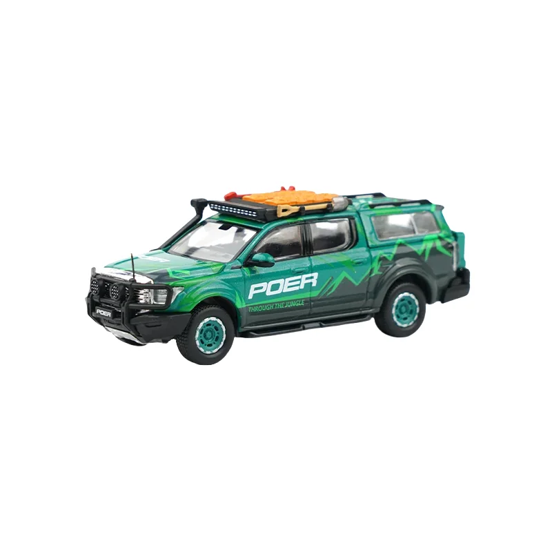 

XCARTOYS POPRACE alloy model Great Wall gun Mountain sea gun through the version of off-road pickup truck, a gift for children.