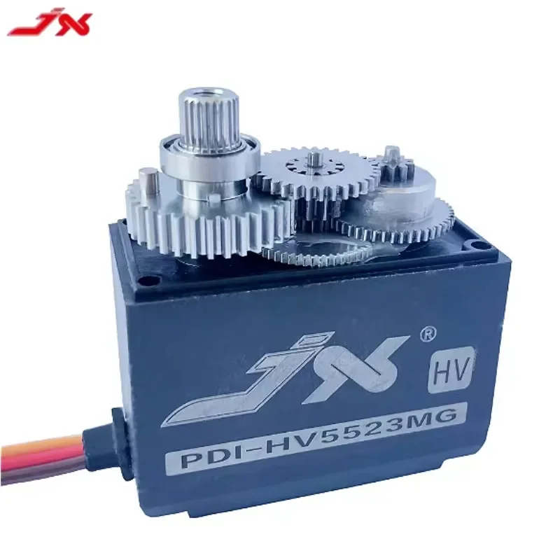 JX サーボ PDI-HV5523MG 23KG 8.4V 0.16 秒メタルギア標準サーボ 1:8 1:10 RC カーロボット飛行機 PDI-6225MG-300 HV アップグレード用