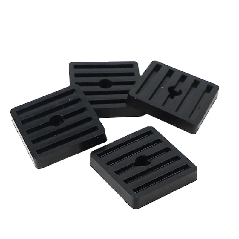 4PCS Square Anti Vibration Pad Air Conditioning Rubber Mount Damper Shock Pads Non-slip Mats Bracket for Air Conditioner Parts