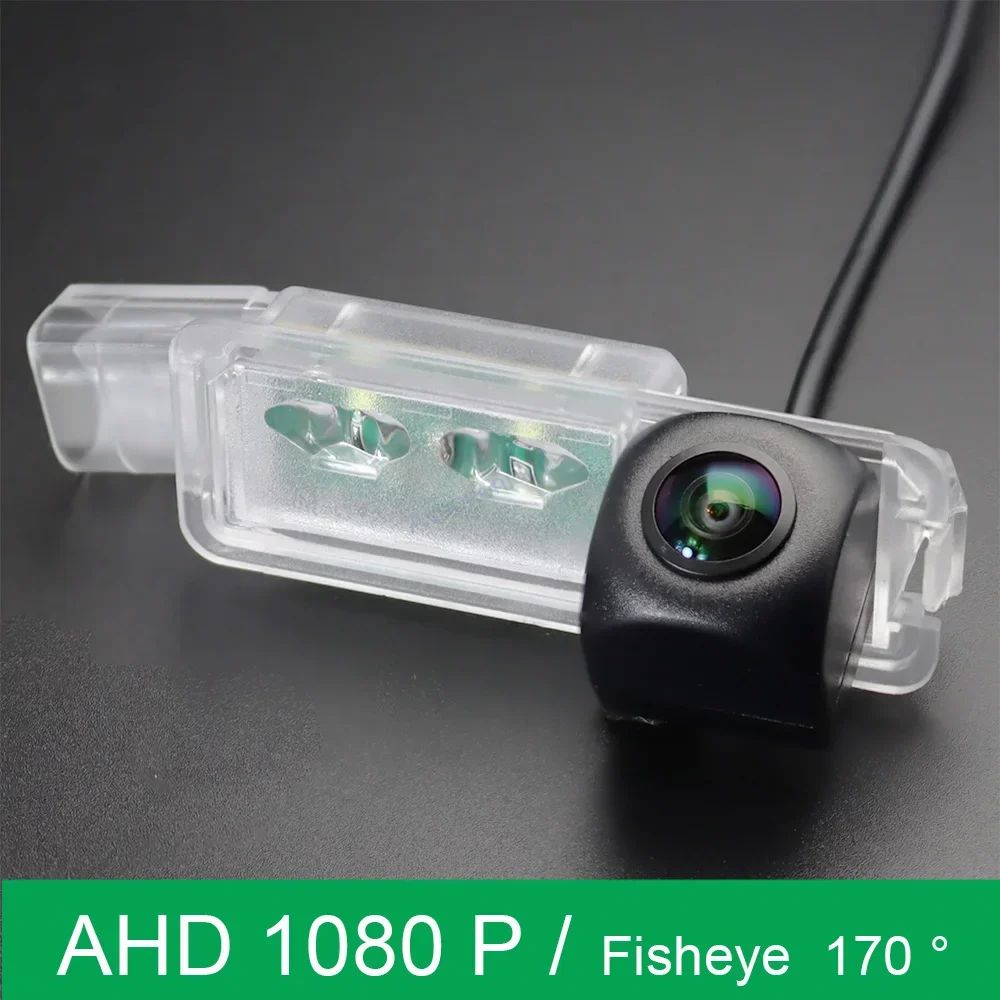 AHD 1080P 170° Fish Eye Car Rear View Camera For SEAT Ibiza FR Leon MK2 MK3 5F Altea XL /Freetrack Toledo Mk4 (NH) Night Vision