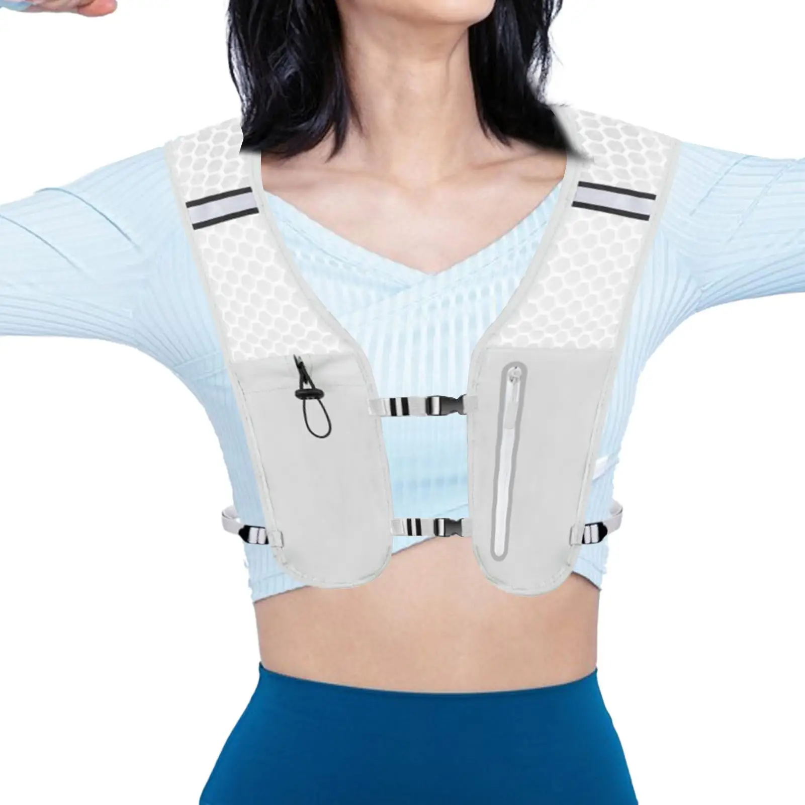 

Running Backpack Running Water Backpack Hydration Pack Lightweight Bottle Holder Vest For Men Women Sports Outdoor Walking