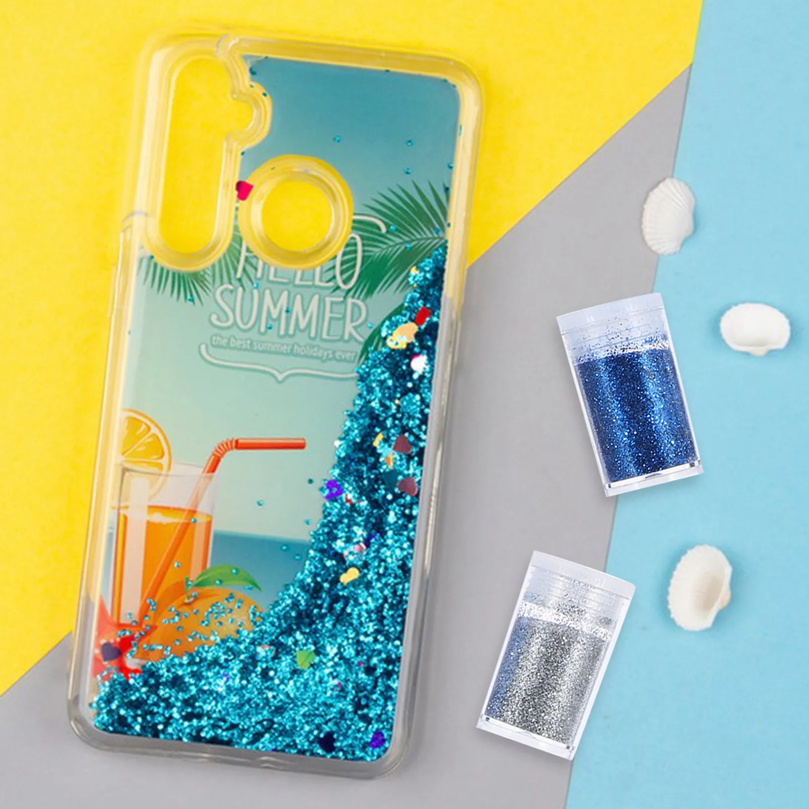 

32 Boxes Manicure Glitter Sequins Mixed Color Multi-Use DIY Nail Art Decorations for Nails Crafts Salon Use Nail Glitter