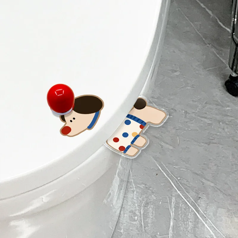Acrylic Toilet Seat Lifter – Hygienic Handle to Lift Toilet Lid Without Touching