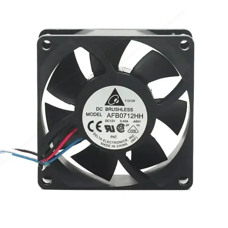 

VV FOR New original AFB0712HH 12V 0.4A 7025 7CM double ball inverter CPU chassis power cooling fan
