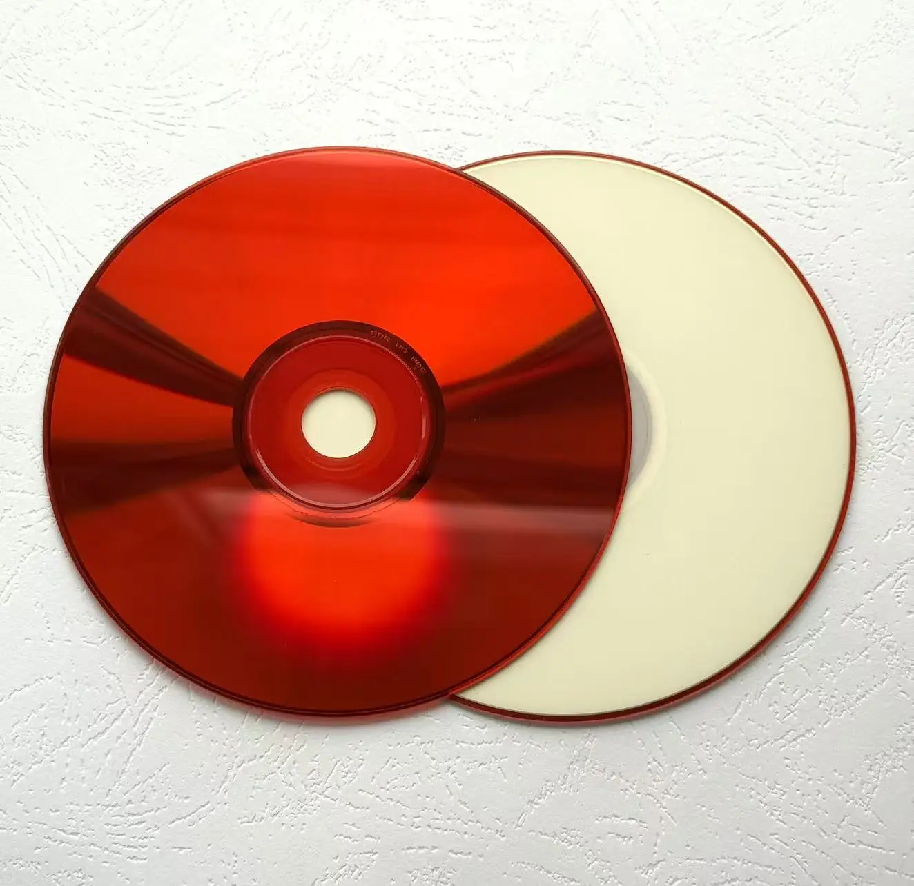 Wholesale 5 discs 700MB Car Blank Printable Red CD-R Disc