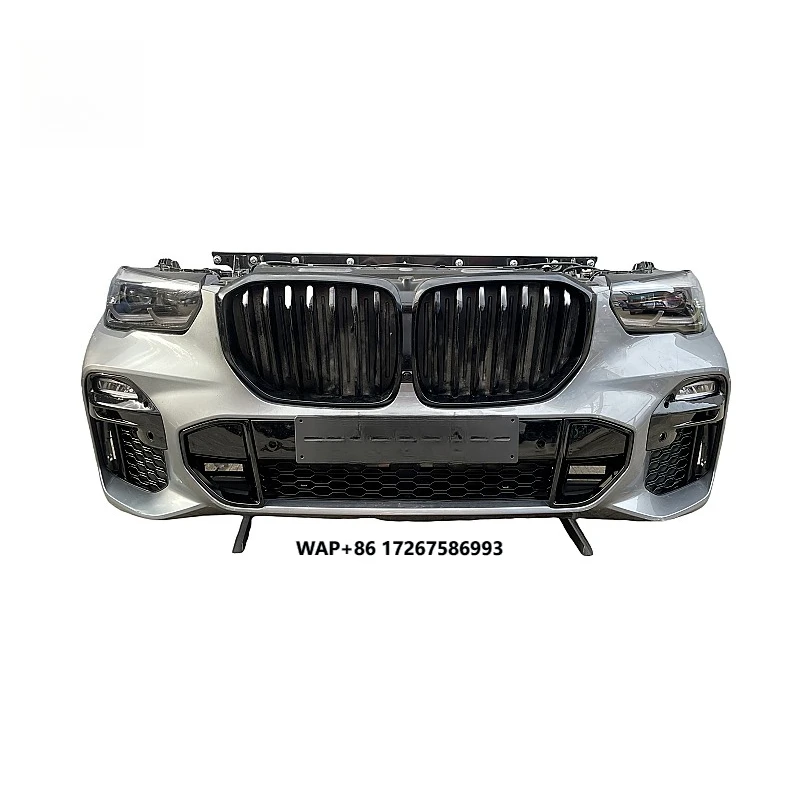 

Hot Selling X5 G05 Original Used Car Bumper with Headlights and Radiator Assembly Surround, Kit for Front Bumper X5