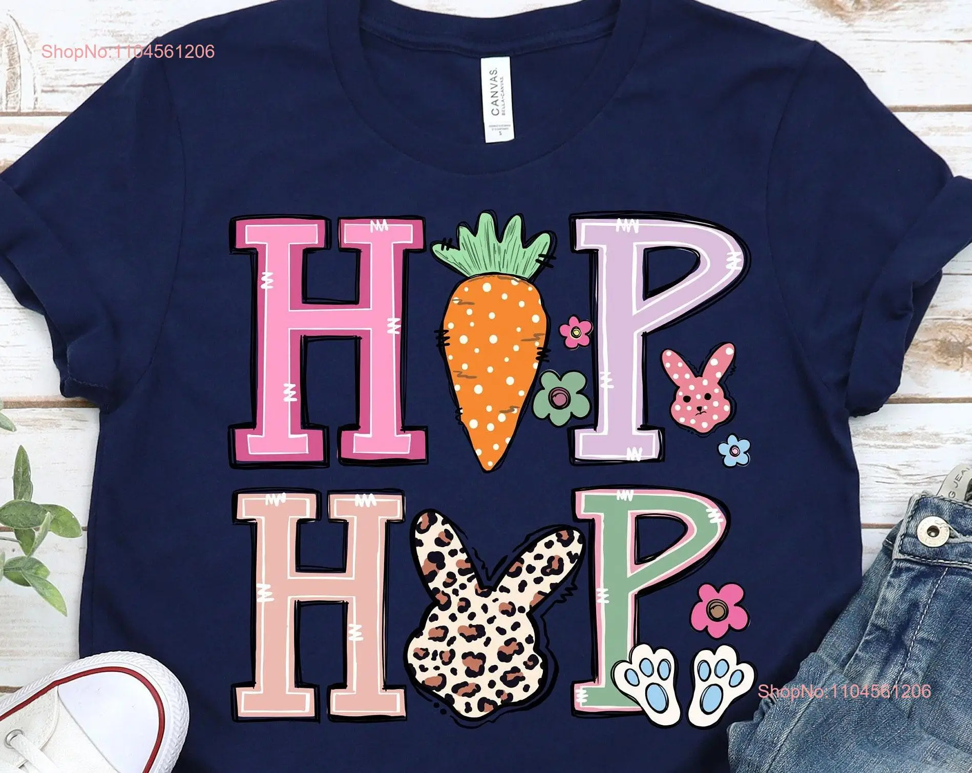 

Футболка с пасхальным кроликом в стиле хип-хоп, детская футболка с милым днем и короткими рукавами