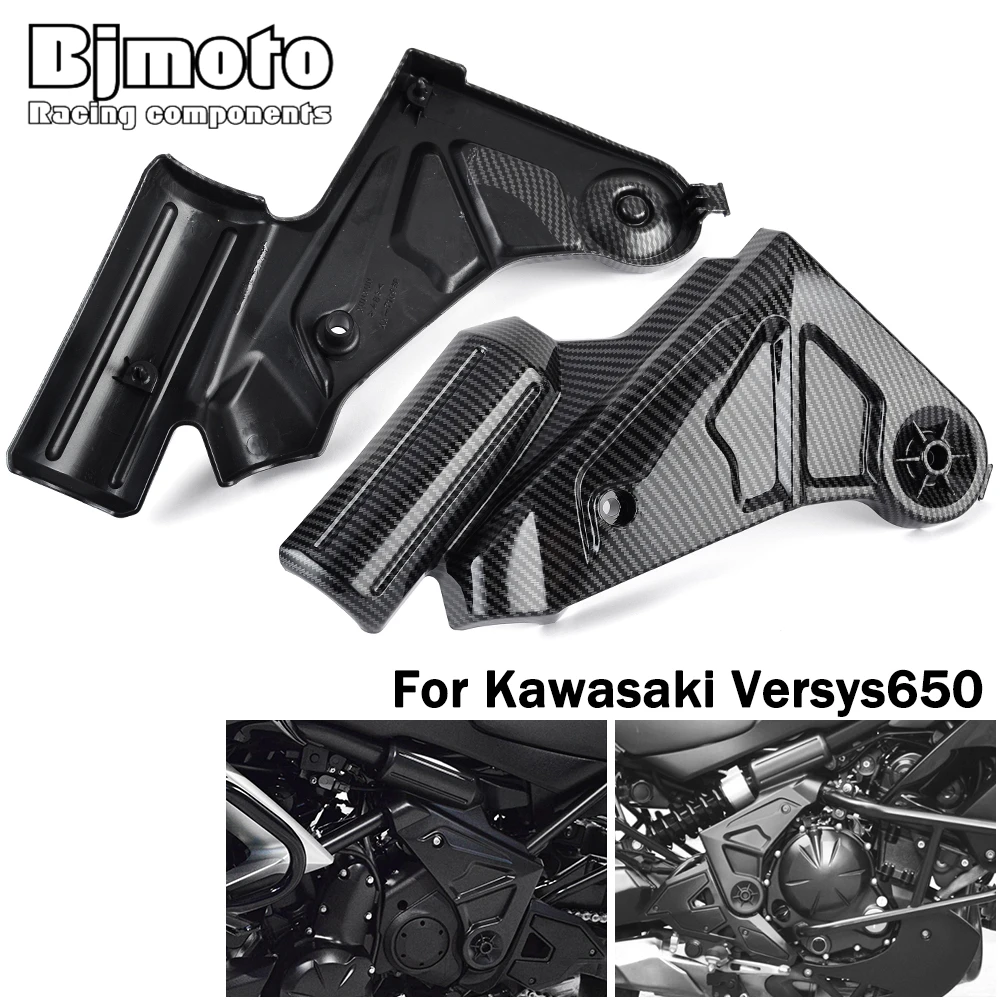 

Versys 650 Motorcycle Front Side Trim Frame Cover Cowl Fit For KAWASAKI Versys650 2015-2024 Fairing Engine Panel