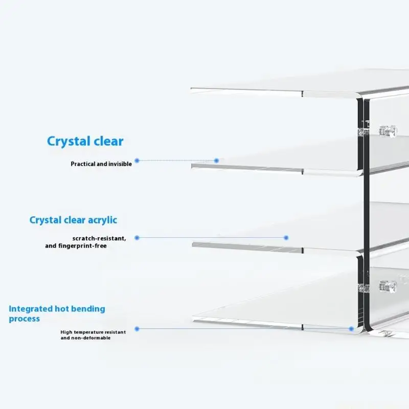 

M5TD Компонентная акриловая подставка для клавиатуры с несколькими отделениями для мыши, инструмент-планировщик, бесплатная
