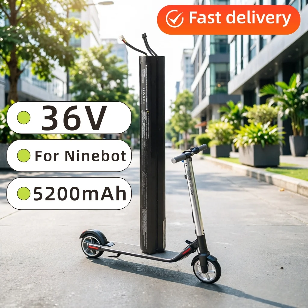 

Original Standard 36V 5200mAh Lithium Ion Battery Exclusive for Ninebot ES1 ES2 ES3 ES4 Smart Folding Scooter